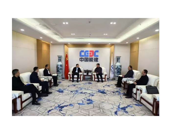 绥化市北林区委副书记、区长张铁峰到访中国能建黑龙江公司