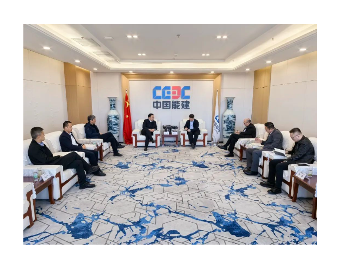 深哈园区董事长潘少松到访中国能建黑龙江公司！拓展新能源领域合作