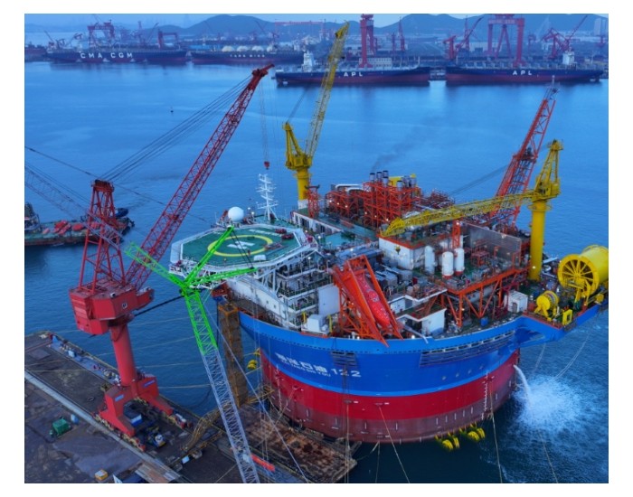 亚洲首艘！中国海油又一“深水重器”交付