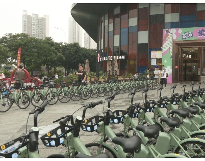 广东省肇庆市端州城区进行氢<em>能</em>自行车测试骑行