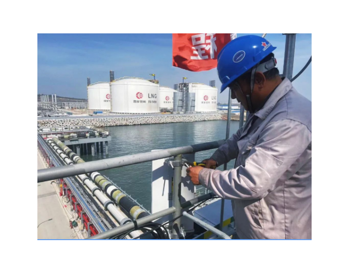 国家管网龙口南山LNG施工现场移动信号放大器成功安装并投入使用