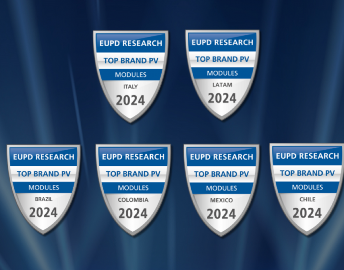全球产品力实证！晶科能源荣获 <em>EUPD</em> Research 授予的六项 "顶级光伏品牌 "称号