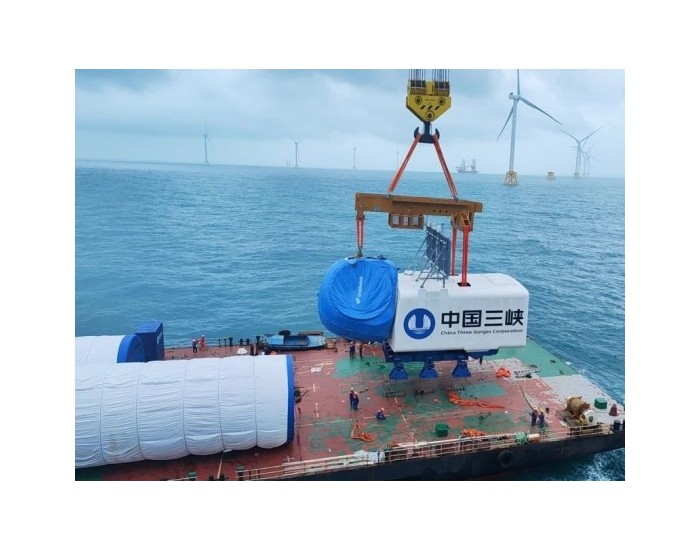 首台16MW海上风电机组批量安装完成