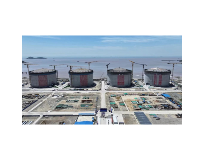 洋山港海事局保障LNG站线扩建项目建设取得阶段性进展