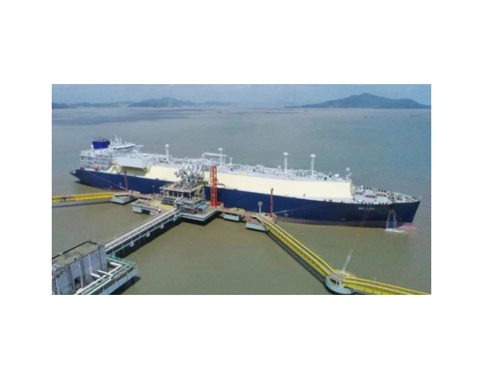 中国海油宁波“绿能港”累计接卸LNG突破1亿方