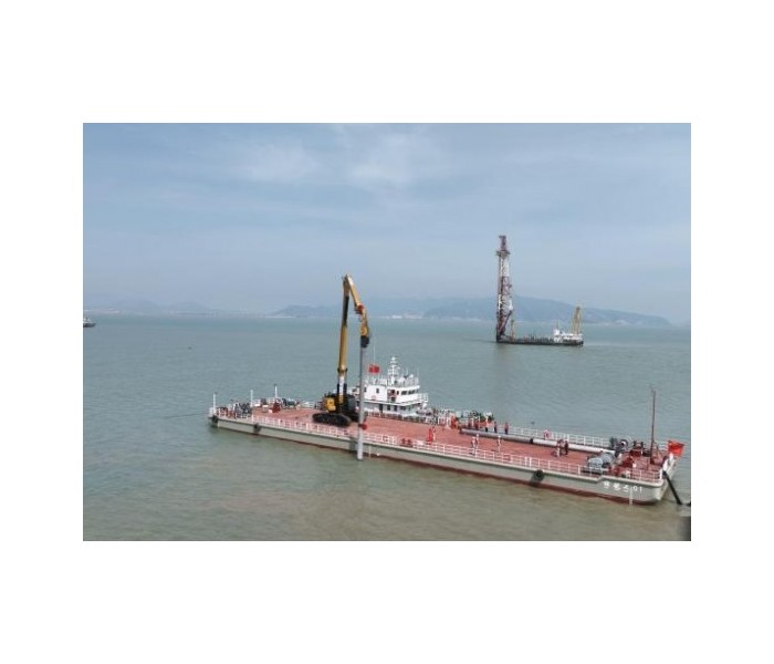 中国最大海上光伏项目在江苏连云港开工建设
