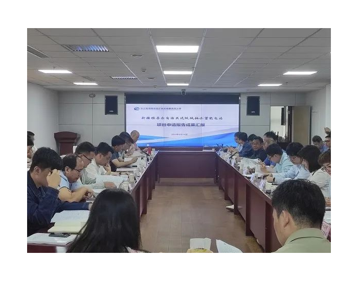 新疆达坂城抽水蓄能电站项目申请报告顺利通过评审