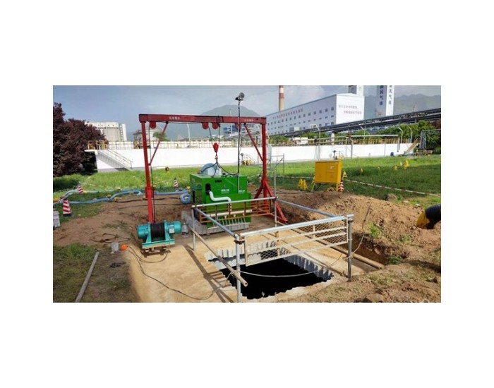 陕煤集团陕化公司：7米多深，2100多方淤泥如何出清？清淤机器人高效完成