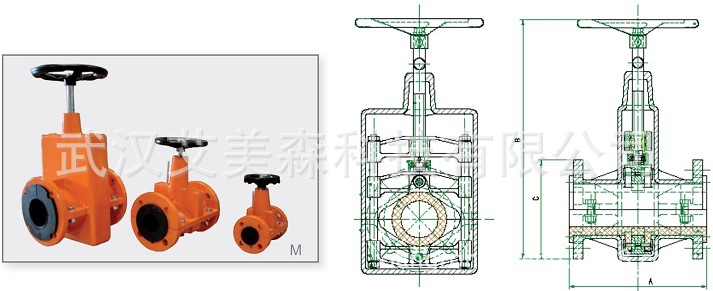 手动管夹阀结构和工作原理