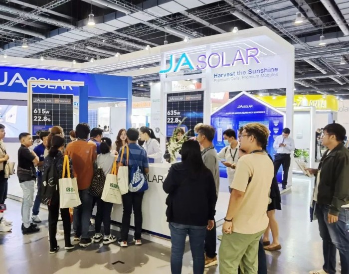 晶澳科技重磅亮相2024年菲律宾太阳能光伏暨储能展