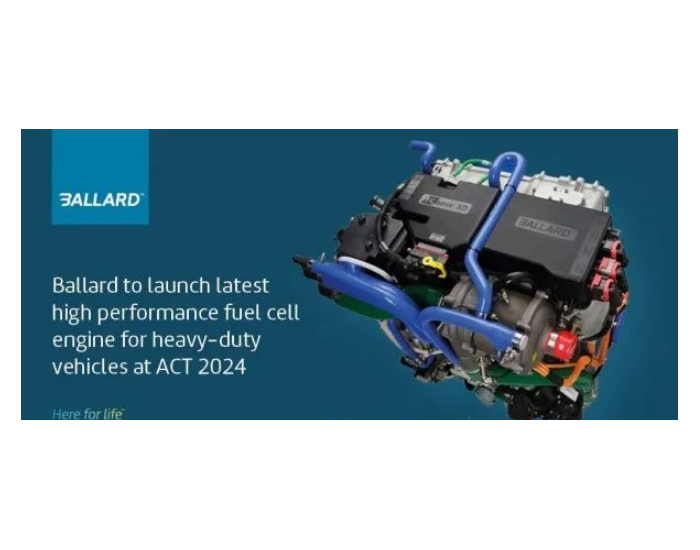 巴拉德公司推出第9代高性能重型燃料<em>电池</em>引擎