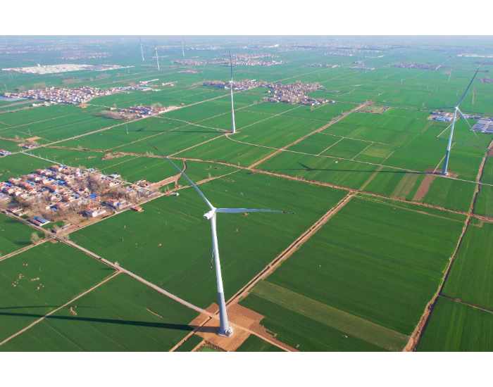 50MW！中国能建建筑集团承建的安徽濉溪铁佛风电项目全容量并网