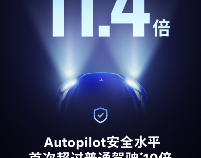 新纪录！特斯拉Autopilot<em>行车安全</em>达到平均水平的11.4倍