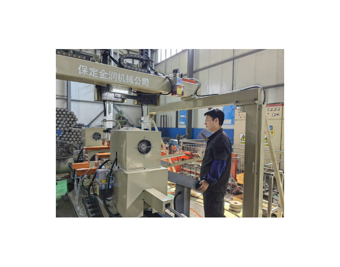 中国平煤神马集团首条全自动化托辊生产线运行