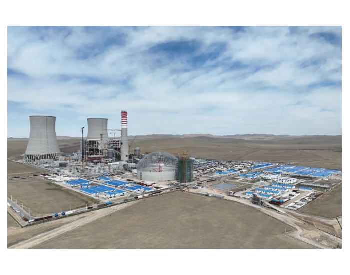 苏能<em>乌</em>拉盖2x1000兆瓦高效超超临界燃煤发电项目建设中