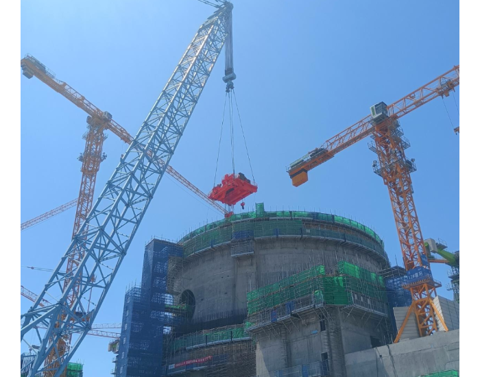1<em>天</em>2吊！中核机械工程助力徐大堡核电项目建设