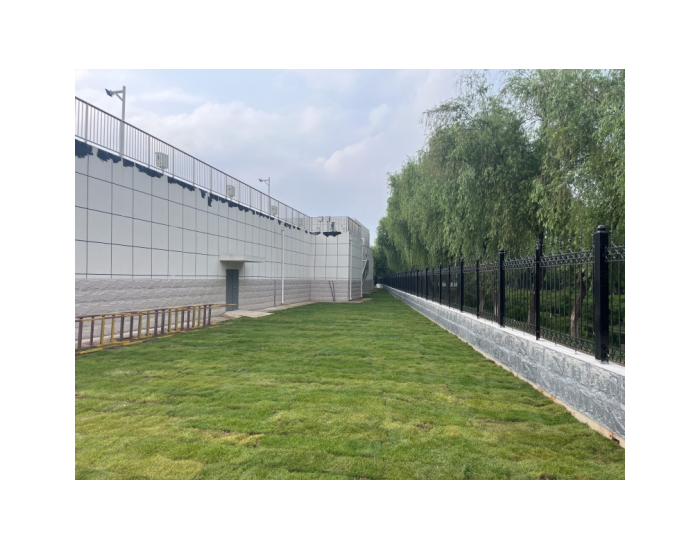 安徽六安供排水：城北污水处理厂绿化全面完工