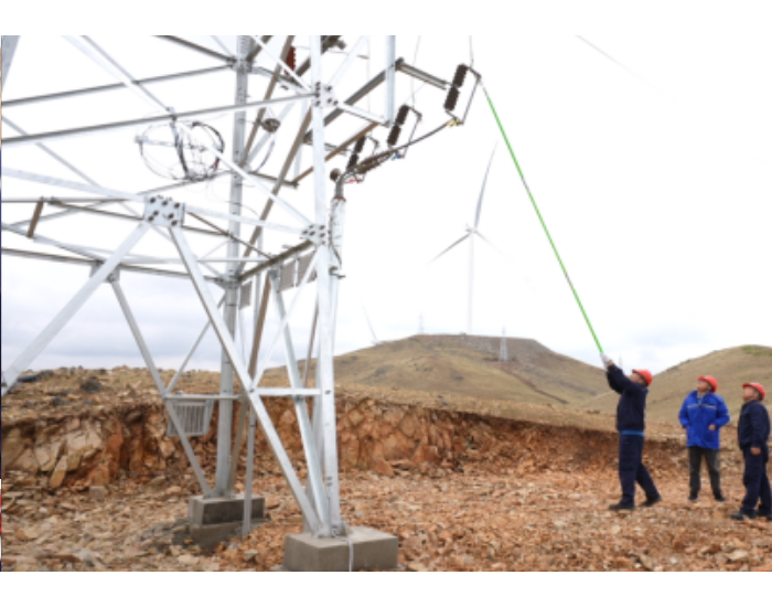 蒙能内蒙古突泉县90MW风电项目首台风电机组顺利并网发电