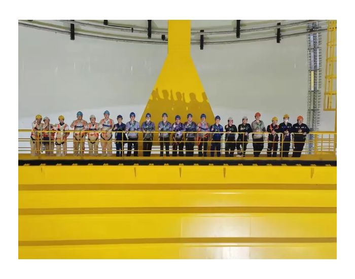 太平岭核电项目1BRX厂房安全壳<em>穹顶</em>、环吊核清洁顺利验收