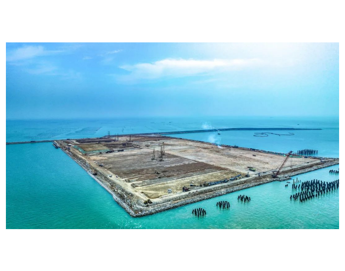 江苏华电赣榆LNG接收站项目码头工程储罐区域地基处理完工