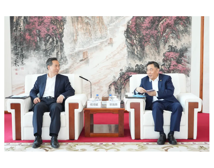 中国能建党委书记、董事长宋海良与中国贸促会