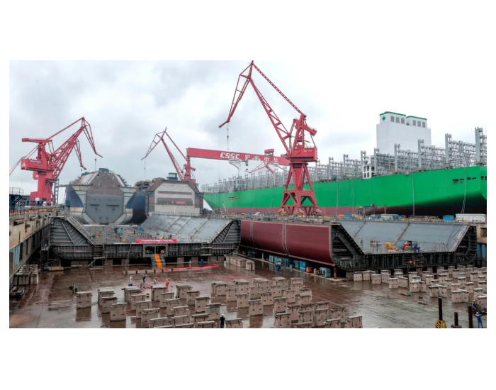 沪东中华造船3艘174000立方米LNG船进入建造新阶段
