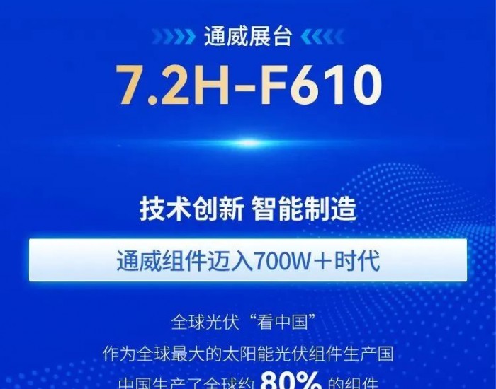 相约2024 SNEC | 通威<em>高效组件</em>向“新”而兴 全面迈入700W+时代