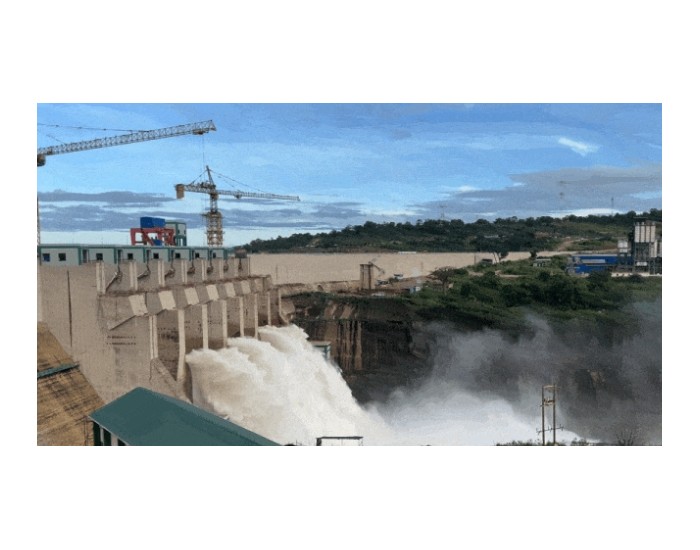 坦桑尼亚在建最大水电站8号机组并网发电