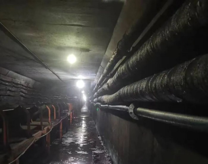 青海能源鱼卡公司：筛分系统污水处理管道改造完成