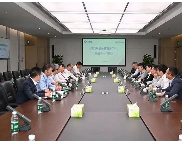 国际合作升级 | 晶科能源与中国电建进行高层会谈