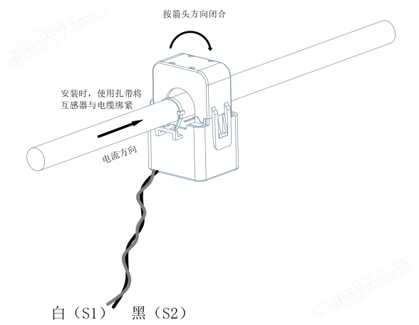 AKH-0.66/K-Φ16 系列UL认证开口电流互感器