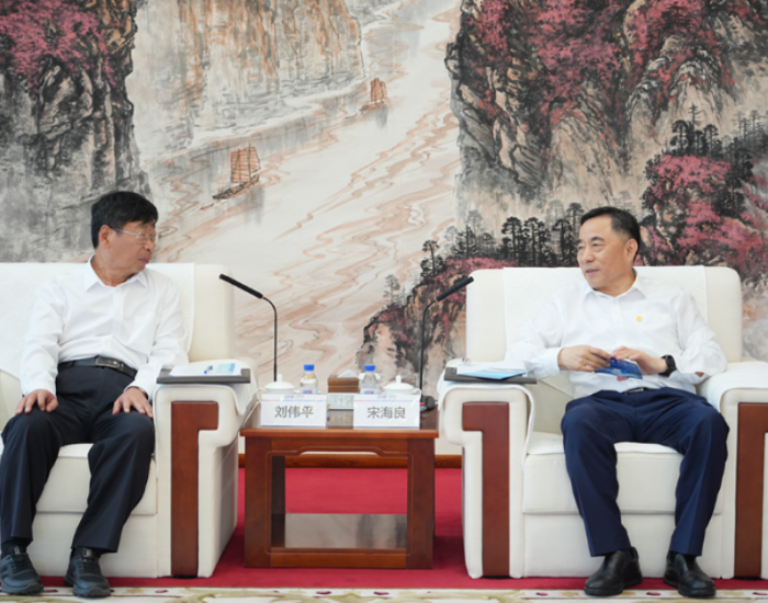 中国能建与三峡集团高层会晤！