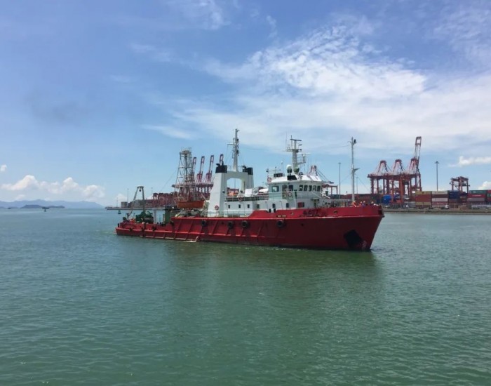 上海物探分公司韩国海上钻探项目开工