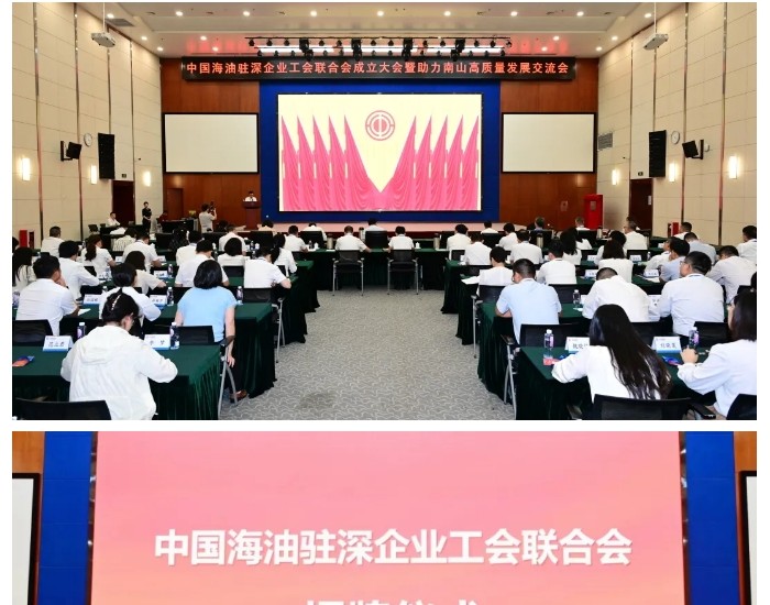 中国海油驻深企业工会联合会成立