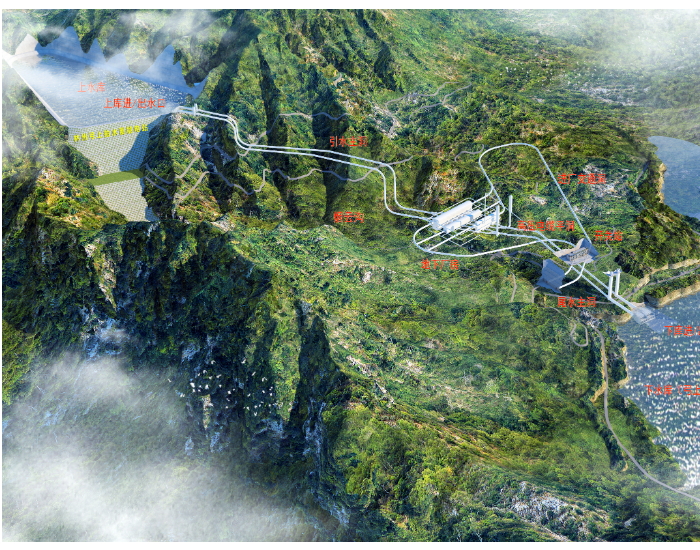 河南林州弓上抽水蓄能电站上<em>水库工程</em>开工