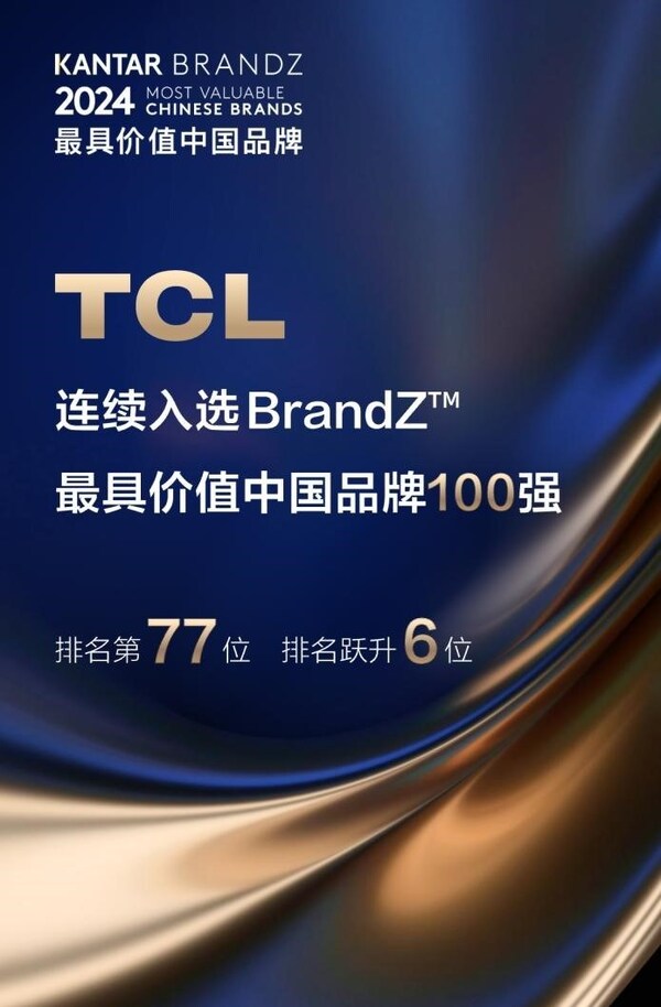 TCLѡBrandZ߼ֵйƷ100ǿ