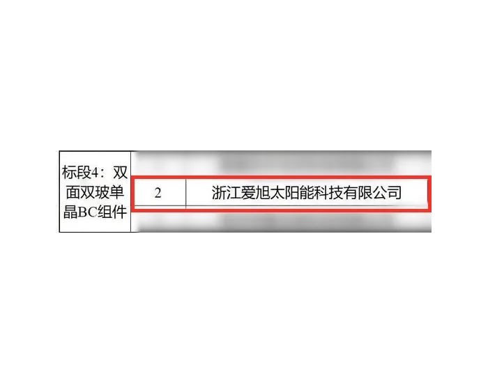 爱旭N-ABC成功入围粤<em>水电</em>BC组件集采