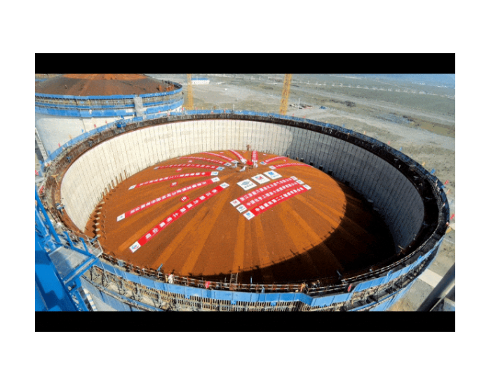 浙能六横<em>LNG接收站</em>储罐气顶升全面完成