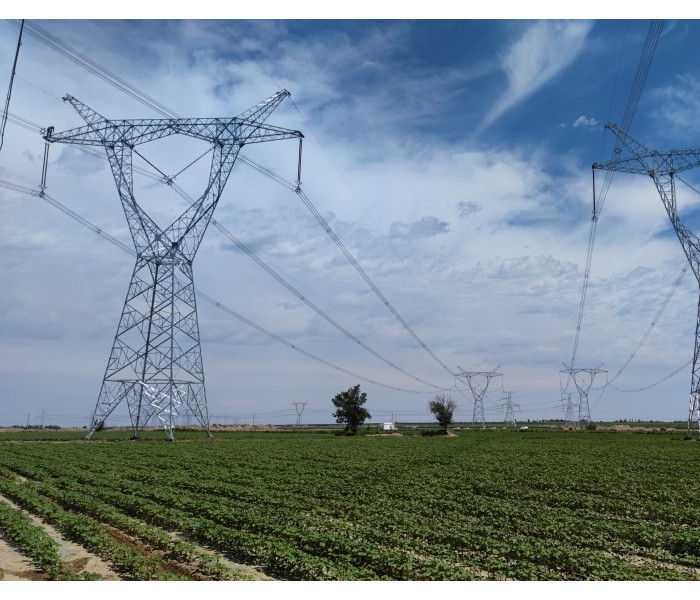 中國能建西北院牽頭設計的塔城~烏蘇<em>750千</em>伏輸變電工程建成投運