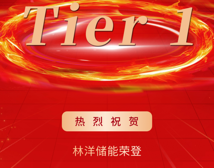 Tier 1 ! <em>林洋储能</em>获评彭博BNEF Tier 1 全球一级储能厂商