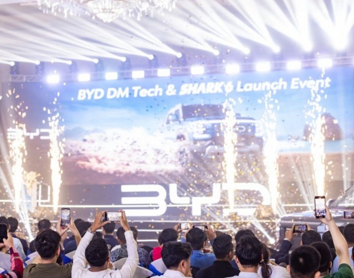 BYD SHARK 6东南亚首发柬埔寨上市，开创皮卡新时