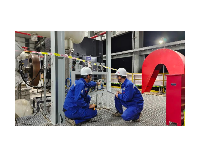 芜湖LNG高压压缩机A机空气负荷开车圆满成功