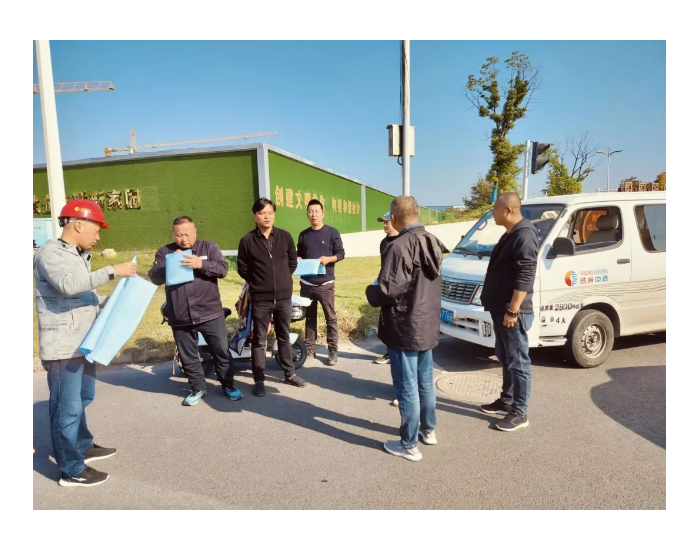 江苏省扬州市食品产业园鼎兴路<em>燃气管道</em>正式通气