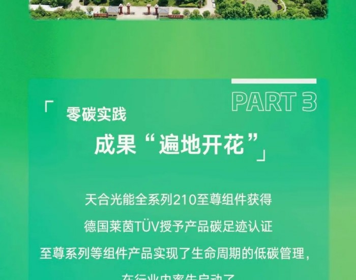 拥抱COP29，响应《能源法》，天合光能这样做……