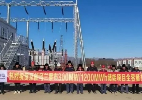 内蒙古乌兰察布1.5GW“风光火储氢一体化”大型风