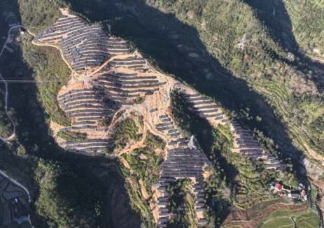 中国能建浙江院总承包的丽水莲都光伏项目一期工程