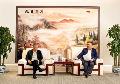 阿特斯阳光电力集团总裁庄岩拜访<em>中核新能源</em>党委书记、董事长张焰