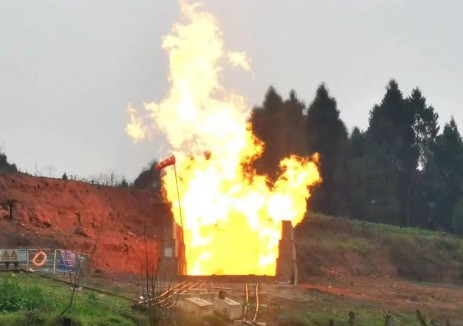 西南油气田高石137-H2井测获高产工业气流