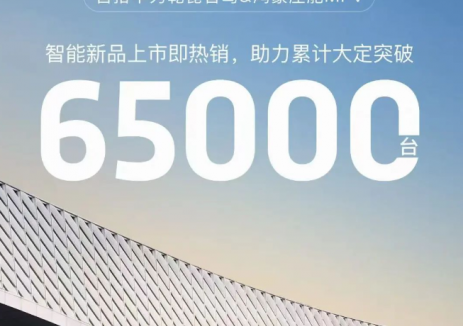 全新岚图梦想家累计大定突破65000台