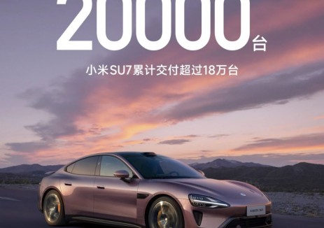 2025年2月，小米SU7交付量超20000台！